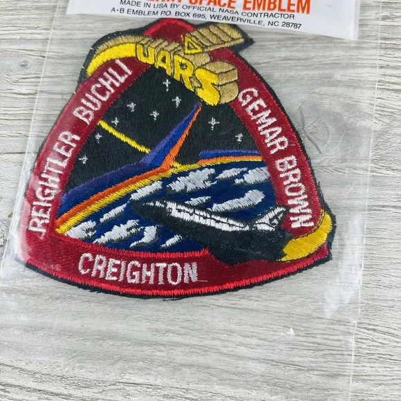 Vintage Kennedy Space Center Nasa Souvenir Space Emblem Made In USA - Picture 7 of 16